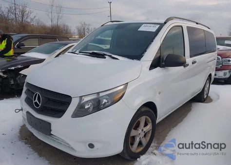 2016 Mercedes-Benz Metris z USA, uszkodzony, nr VIN WD4PG2EEXG3103466